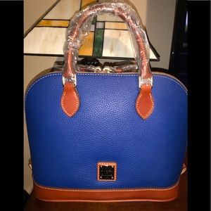 NWT Dooney & Bourke Zip Zip Satchel